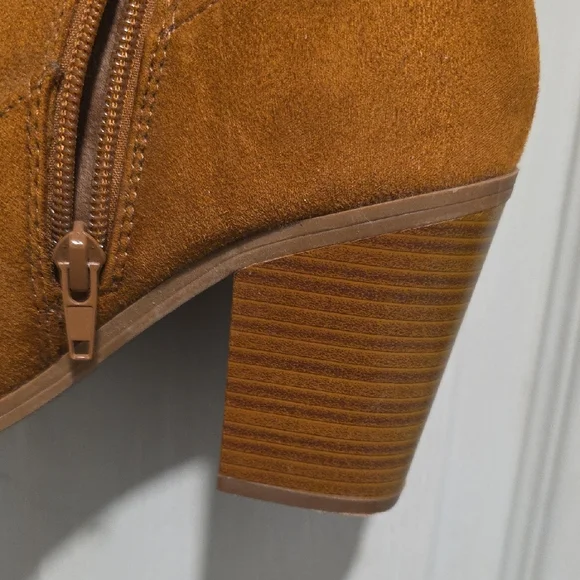 Cityclassified Brown Over-the-Knee Womens Boots Faux Suede - Picture 5 of 11